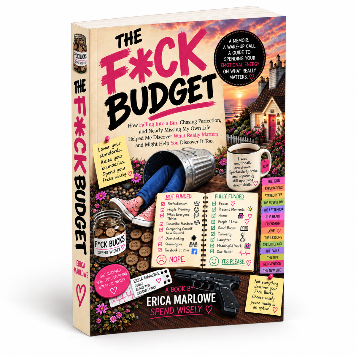 Front cover of The F*ck Budget by Erica Marlowe.
